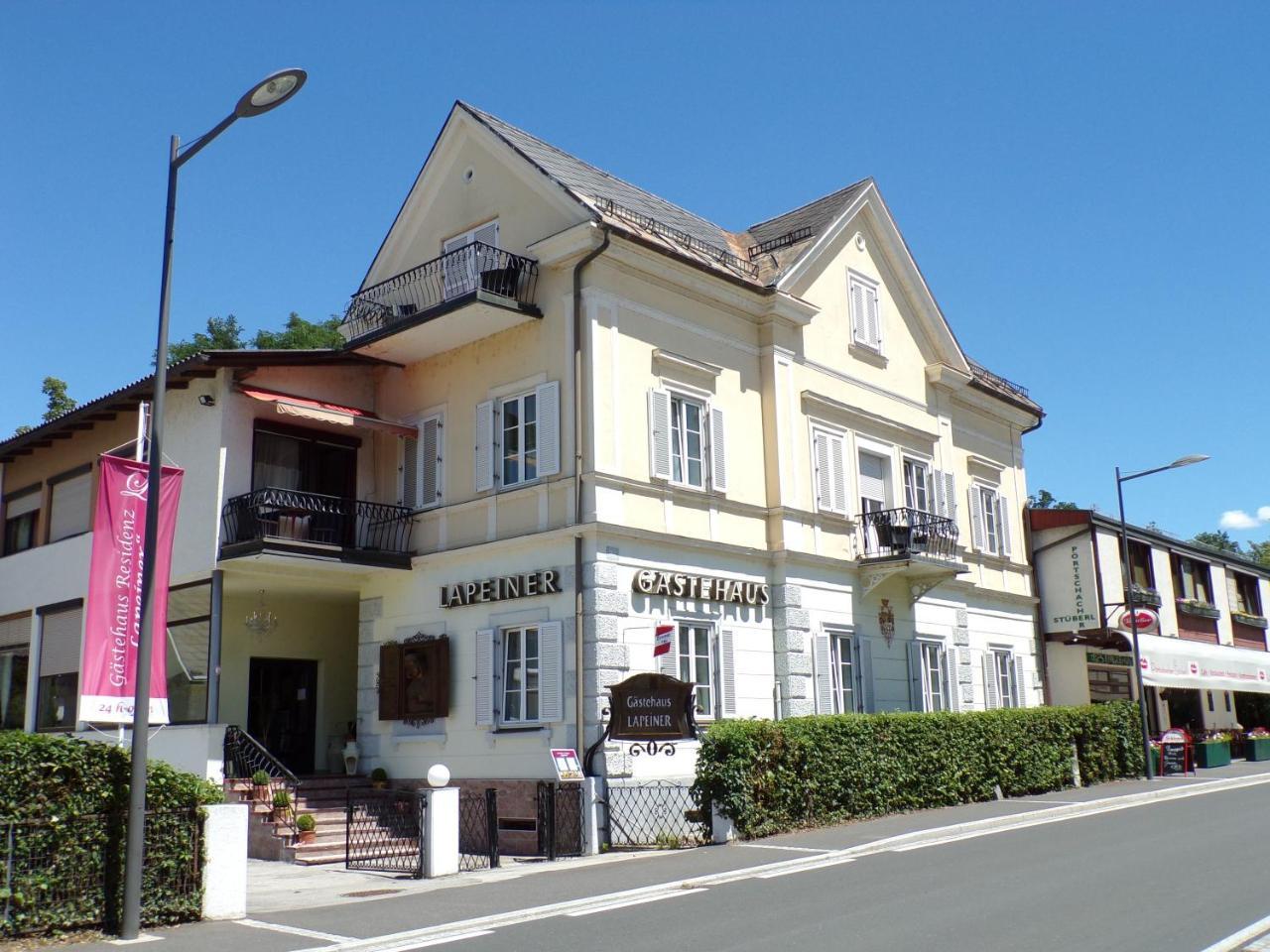 Gastehaus Residenz Lapeiner Hotel Pörtschach am Wörthersee Esterno foto